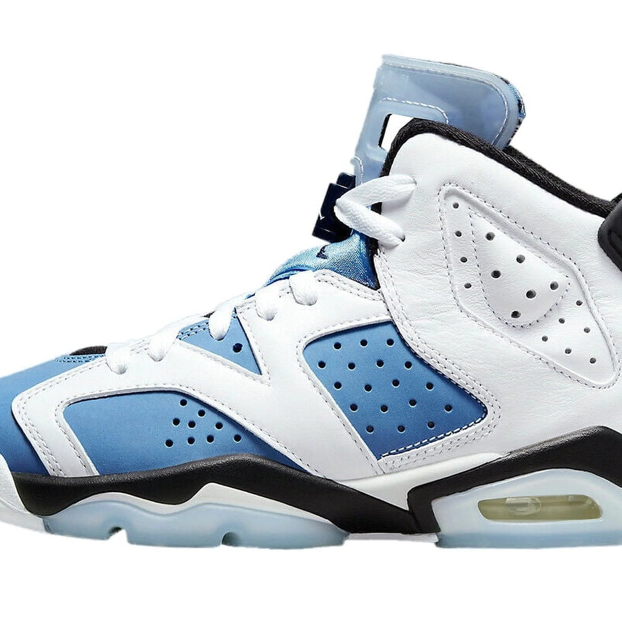 (GS) Air 6 Retro 'White / UNC University Blue' (2022) 384665-410
