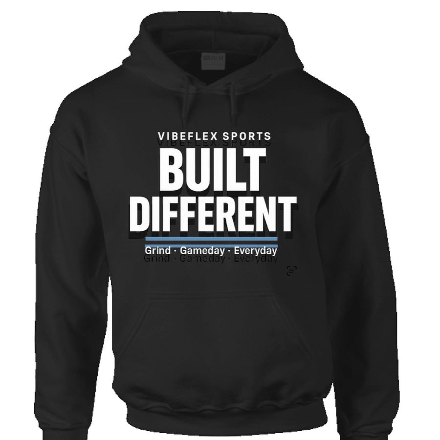 Built Different Performance Hoodie - Black