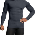 Men'S UPF 50+ Long Sleeve Compression Shirts, Water Sports Rash Guard Base Layer, Athletic Workout Shirt