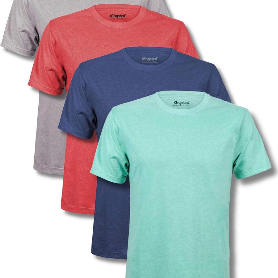 Mens T-Shirts - Super Soft & Comfy Cotton Blend Classic Fit Shirts
