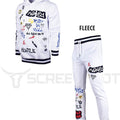 BRAND Mens Hip Hop Premium Slim Fit Track Pants - Athletic Jogger Bottom with Side Taping