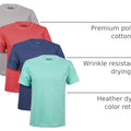 Mens T-Shirts - Super Soft & Comfy Cotton Blend Classic Fit Shirts