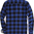 Mens Button down Regular Fit Long Sleeve Casual Flannel Shirts