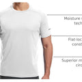 Men'S 1/3 Pack Workout Shirts Quick Dry Mesh Athletic T-Shirts