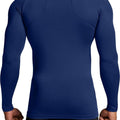 Men'S UPF 50+ Long Sleeve Compression Shirts, Water Sports Rash Guard Base Layer, Athletic Workout Shirt