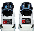 (GS) Air  6 Retro 'White / UNC University Blue' (2022) 384665-410