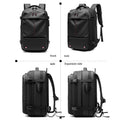 Travel Backpack Men'S Business Multifunction Computer Bag Vacuum Compression Large-Capacity Backpack