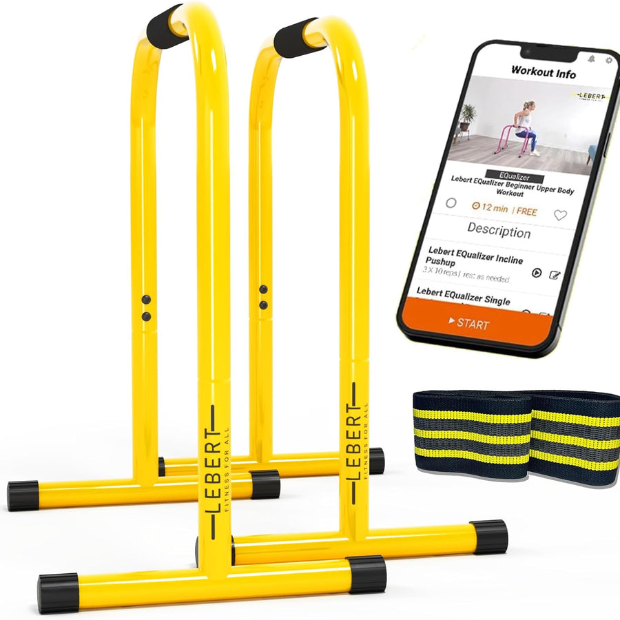 Lebert Equalizer Total Body Strengthener Dip Station Standard & XL