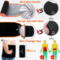 Waist Trainer for Men Women Belly Fat, Sweat Belt Band