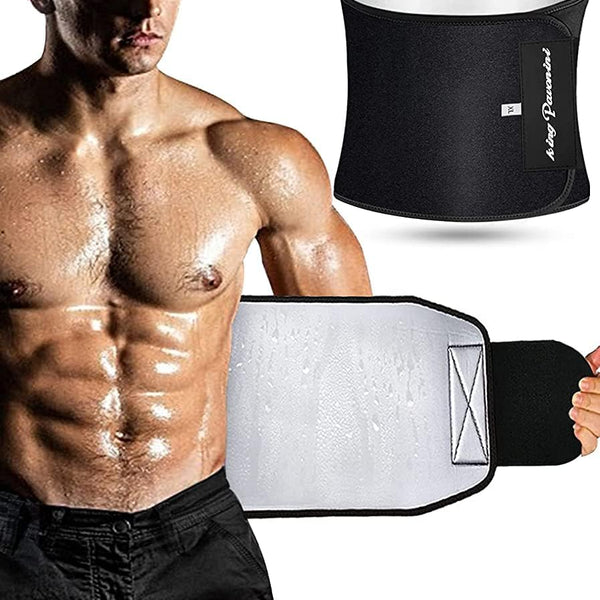 Waist Trainer for Men Women Belly Fat, Sweat Belt Band